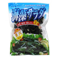 【ポイント2倍】安本　海藻サラダ(寒天入)　100g