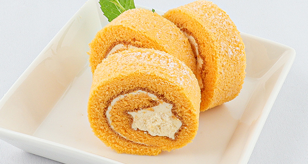 カット済みロールケーキアルフォンソマンゴー
