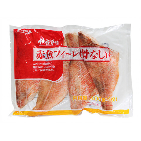 極洋 料理皆伝 赤魚フィーレ 骨なし 400g 4枚 アミカネットショップ本店