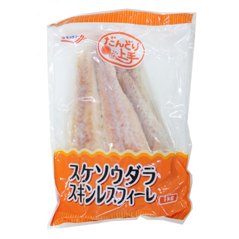 極洋 だんどり上手スケソウダラスキンレスフィーレ 1kg アミカネットショップ本店