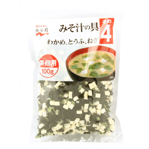 永谷園 業務用みそ汁の具 わかめ 豆腐 ねぎ 100g アミカネットショップ本店