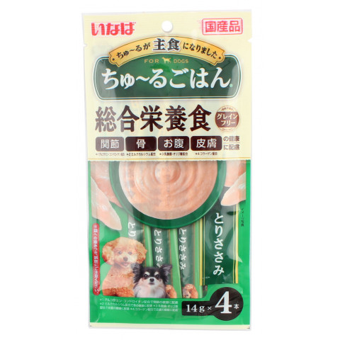 いなばペットフード] いなば Wanちゅ～る 総合栄養食 とりささみ