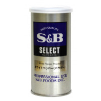 SB食品　セレクト ホワイトペッパーパウダー(S缶)　80g