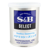 SB食品　セレクト バジリコシーズニング M缶　160g