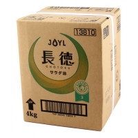 Jオイルミルズ　長徳サラダ油(バックインボックス)　4kg