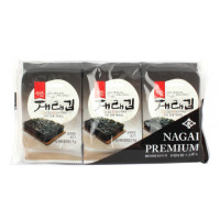 永井海苔　NAGAI PREMIUM 韓国海苔3P　8切サイズ×8枚×3パック