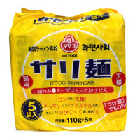 オトゥギ　サリ麺(鍋用)　110g×5