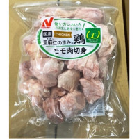 フレッシュチキン軽米　国産冷凍亜麻仁の恵み鶏もも肉切身　600g