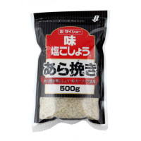 ダイショー　味・塩こしょう あら挽き黒こしょう　500g