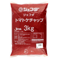 【ポイント2倍】ジェフダ　トマトケチャップ(フィルム)　3kg
