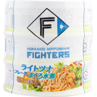 宝幸　ライトツナフレークまぐろ水煮 国内3P　70g×3