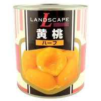 LANDSCAPE　黄桃ハーフ　3000g