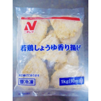 【5/2切替】ニチレイ　若鶏しょうゆ香り揚げ　1kg(10枚)