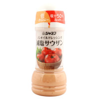 ジャネフ　ノンオイルドレッシング 減塩サウザン　200ml●