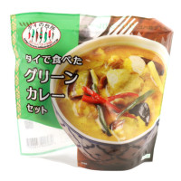 タイの台所　タイで食べた グリーンカレーセット　216g