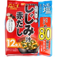 ハナマルキ　からだに嬉しい 減塩赤だししじみ　12食