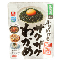 理研　ザクザクわかめ 韓国風ごま油風味　100g