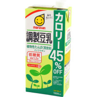 マルサン　調製豆乳 カロリー45%オフ　1L