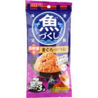 【5/23追加】【ペットフード】いなば　魚づくし 高齢 まぐろ・かつお　60g×3