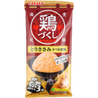 【5/23追加】【ペットフード】いなば　鶏づくし とりささみ かつお節味　60g×3