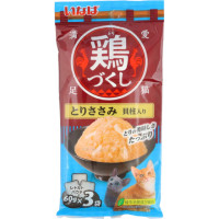 【5/23追加】【ペットフード】いなば　鶏づくし とりささみ 貝柱入り　60g×3