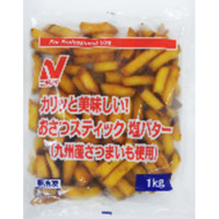 ニチレイ　カリッと美味しい！おさつスティック塩バター九州産さつまいも使用　1kg<休売予定>