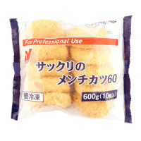 【ポイント2倍】ニチレイ　サックリのメンチカツ　600g(10個)<切替予定>