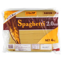 【ポイント2倍】ジェフダ　スパゲティ(レギュラー)2mm　4kg