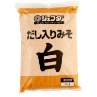 【ポイント2倍】ジェフダ　だし入りみそ(白)　1kg