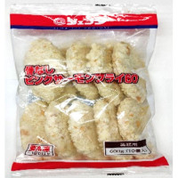 【ポイント2倍】ジェフダ　骨なしピンクサーモンフライ(60)　600g(10個)
