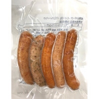 丸大食品　粗挽きポークウインナーバラエティーパック　20g×5<切替商品登録中>
