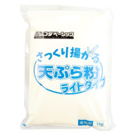 【ポイント2倍】ジェフダベーシック　さっくり揚がる天ぷら粉 ライトタイプ　1kg