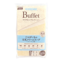 【ポイント10倍】【6/24追加】カゴメ　冷凍 じゃがいもの豆乳クリームスープ　500g●
