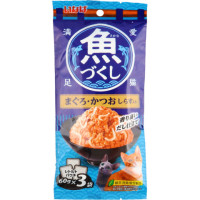 【ポイント5倍】【ペットフード】いなば　魚づくし まぐろ・かつお しらす入り　60g×3